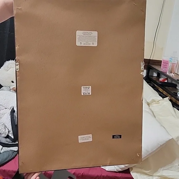 F sign, in excellent condition, bought at Kirklands for $24.99. - Picture 3 of 3